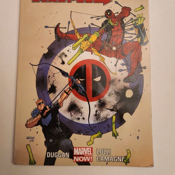 Hawkeye vs. Deadpool TPB (2015) Marvel Comics, VG - Picture 2 of 13
